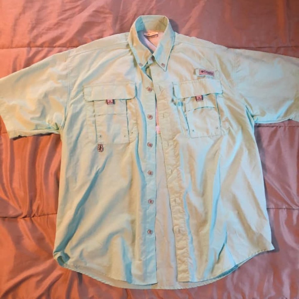 Columbia Fishing Shirt (super soft) - Adult Small